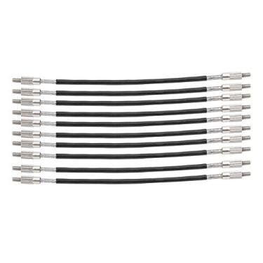 Imagem de LiebeWH Corda Traseira de Violino, Cabo de Intestino de Fio de Aço, 10 Peças para Violinos 4/4 3/ Com Proteção de Silicone e Parafusos Antiderrapantes