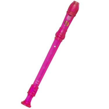Imagem de Flauta Doce Germanica Soprano Dolphin Colorida (Rosa)