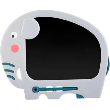 Imagem de Lousa Tela Mágica Infantil Formato Elefante – Brinquedo Educativo de Desenho Divertido e Criativo Cor Cinza