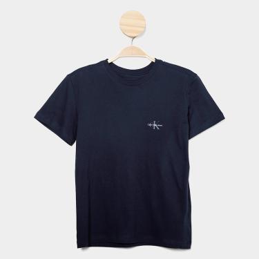 Imagem de Camiseta Infantil Calvin Klein Básica Menino-Unissex