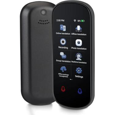 Imagem de Tradutor Instantaneo, Tradutor de Idiomas em Tempo Real, Dispositivo Tradutor de Idiomas, Tradução de Voz em Tempo Real Bidirecional, Suporte para 138 Idiomas, 17 Traduções Offline