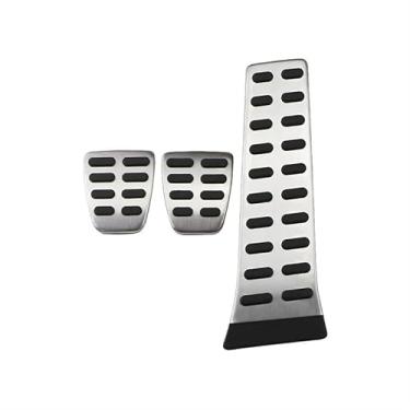 Imagem de EFDNK-HB Capas de pedal de freio de acelerador de carro universal antiderrapante pedais para acessórios automotivos protetores de pedal de veículo (MT sem descanso)