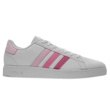 Imagem de Tênis Casual Infantil Menina Adidas Grand Court 2.0 K Branco-Feminino