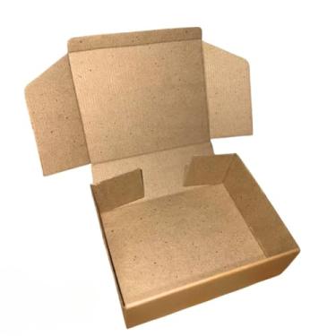 Imagem de Kit 100 Caixas de Papelão Kraft para Envios Correios Pequena E-commerce Pac Sedex 20x16x7cm(100)