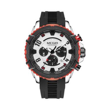 Imagem de Relógio Masculino Militar Esportivo De Quartzo Com Mostrador Grande ME