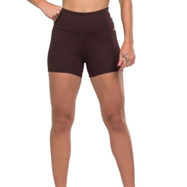 Imagem de Short Básico Coffee / Marrom-Feminino