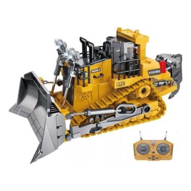 Imagem de Trator Esteira de Controle Remoto Bulldozer YG258 XZS  Brinquedo Infan