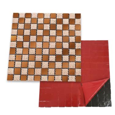 Imagem de Pastilha Vidro Adesiva Parede Cozinha Banheiro Salao Casa