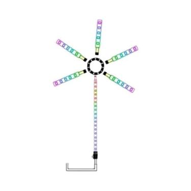 Imagem de Fita De LED Inteligente RGBIC Bluetooth Com Controle Por APP, USB 5V, 