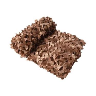 Imagem de Rede De Camuflagem Branca Bege Para Caça Ao Ar Livre, Toldo De Jardim,