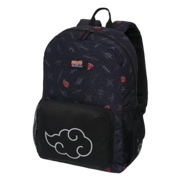 Imagem de Mochila Escolar Menino Juvenil Bolsa Costas Original Naruto-Masculino