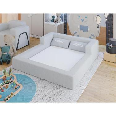 Imagem de Cama Montessoriana Casal Aconchego 100 Espuma Keiko - Keiko Colchões, 