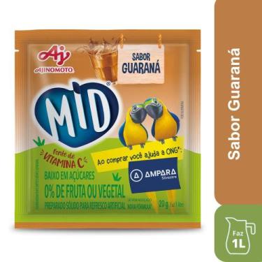 Imagem de Refresco em pó MID Sabor Guaraná 20g