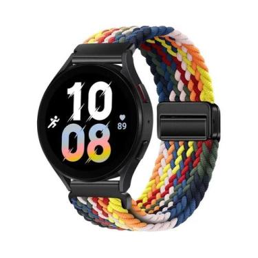 Imagem de Pulseira De Nylon Trançada De 22mm Com Fecho Magnético Para OnePlus Op