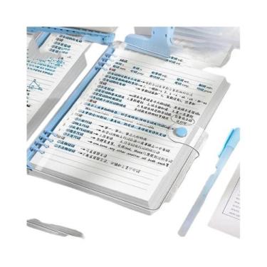 Imagem de Caderno A5 Transparente De Couro Macio Com Folhas Soltas, 60 Folhas, 1