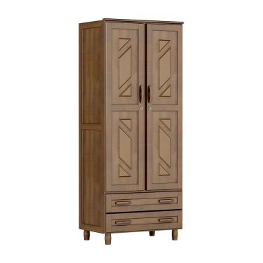Imagem de Conjunto Quarto Guarda-roupa 2 Portas 2 Gavetas 6 Gavetas