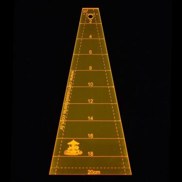 Imagem de Régua Para Patchwork Dresden 20º Centímetro