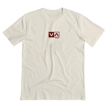 Imagem de Camiseta RVCA R471A0562 Mini Balance - Off White-Masculino