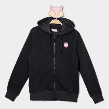 Imagem de Moletom Com Zíper Infantil Mooncity Capitão América Menino, Cinza, 12A