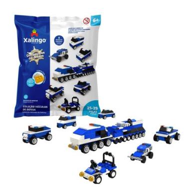 Imagem de Brinquedo Infantil Blocos de Montar Defensores da Ordem 25/29 Peças Un