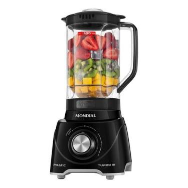 Imagem de Liquidificador Pratic Turbo III Mondial 550W L-93-BG