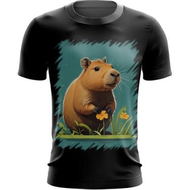 Imagem de Camiseta Dryfit Capivara do Bem Animalzinho 16 - Kasubeck Store®, INF 
