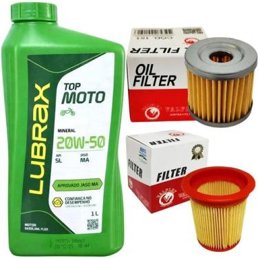 Imagem de Kit Filtro Óleo E Ar, Óleo Yes 125 04 Á 12, Intruder 125 02 Á 11 - Val