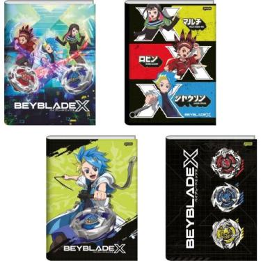 Imagem de Caderno Brochurao Capa Dura Beyblade 80FLS. PCT.C/05 - Jandaia
