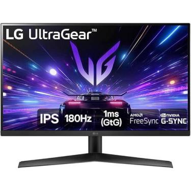 Imagem de Monitor Gamer LG UltraGear 27 IPS, 180Hz, 1ms, 27GS60FB