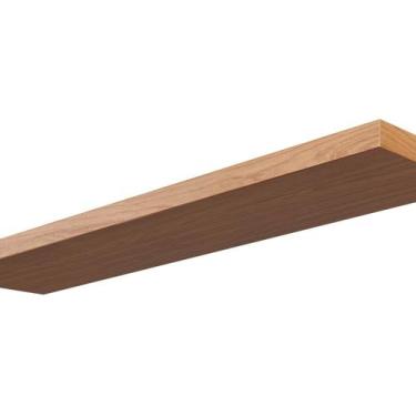 Imagem de Prateleira Reta para Sala de Estar 180cm Marrom Freijó Madeirado - Dal