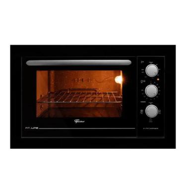 Imagem de Forno eletrico fischer 48l fit line embutir 1775w preto 127v, 110V