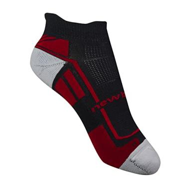 Imagem de New Balance Alta Perfomance Invisivel, Meias Esportivas Adulto Unissex, Preto/Vermelho (Black/Red), 39-42