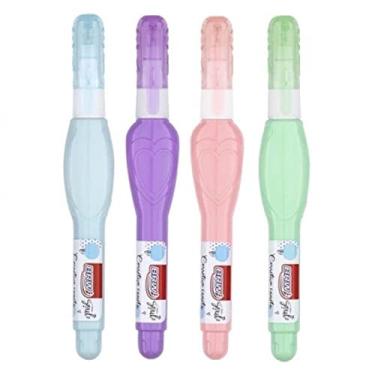 Imagem de kit 04 Canetas Corretivas Mini Tons Pastel Sortidas - BRW