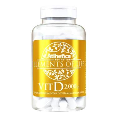 Imagem de Elements Of Life Vitamina D 2000 Ui 60 Cápsulas - Atlhetica Nutrition