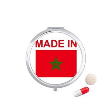 Imagem de Estojo de comprimidos feito no Marrocos, caixa de armazenamento de remédios