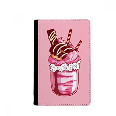 Imagem de Porta-passaporte para garrafa de biscoitos de chocolate, porta-cartões Notecase Burse