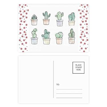 Imagem de Estampa de suculentas de cacto, ilustração de plantas em vaso de Natal, Natal, celebração, cartão postal cartão de bênção