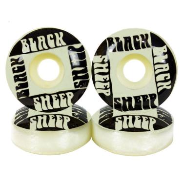 Imagem de Rodinha Iniciante Skate Roda Black Sheep 53mm Pu 97A 