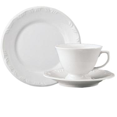 Imagem de Jogo para Lanche 18pcs Pomerode Branco Porcelana Schmidt