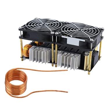 Imagem de Snsowed 2500W 50A DC 12-48V de Aquecimento por Indução ZVS Módulo de Fonte de Alimentação de Alta Frequência de Baixa Tensão Driver Flyback Aquecedor Bobina de Tesla para Tratamento Térmico de Fusão de