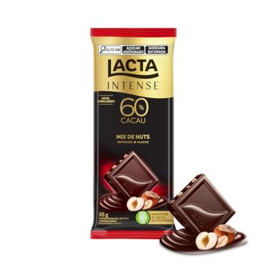 Imagem de Chocolate Lacta Intense Amargo 60% Cacau Mix De Nuts 85g