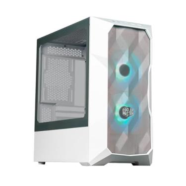Imagem de GABINETE COOLER MASTER TD300 MESH - MINI TOWER - LATERAL DE VIDRO TEMPERADO - BRANCO – TD300-WGNN-S00