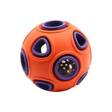 Imagem de Cjupzi Bola de quebra-cabeça para cães, bola de brinquedo interativa para cães | Brinquedo de quebra-cabeça para cães resistente a mordidas - Brinquedos de enriquecimento para cães, brinquedos para