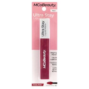 Imagem de MCoBeauty Ultra Stay Matte Liquid Lipstick - Dusty Rose for Women 0.16 oz Lipstick