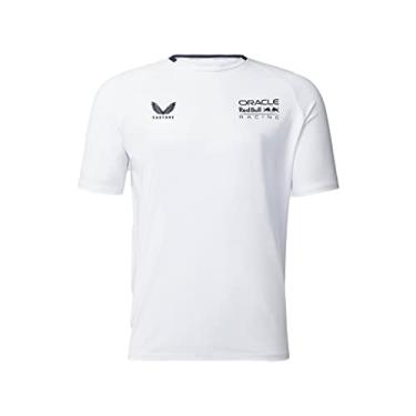 Imagem de Camiseta masculina estilo de vida Red Bull Racing F1, Branco, P