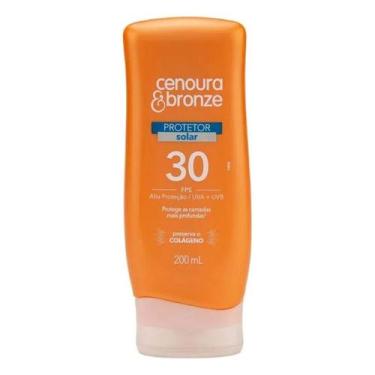 Imagem de Protetor Solar Fps 30 Cenoura E Bronze 200ml - Cenoura & Bronze