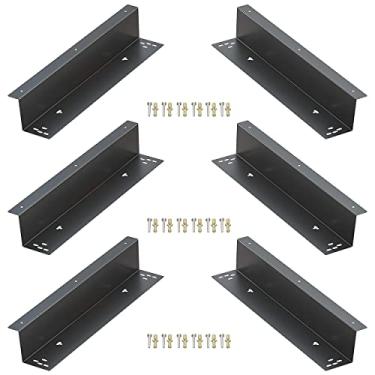 Imagem de Skywin 3 suportes de montagem para gaveta de dinheiro sob o balcão – suportes de montagem de aço resistente para instalação de gavetas de caixa registradora de 40,64 cm sob o balcão (3)