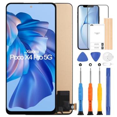Imagem de ARSSLY Substituição de tela LCD para Xiaomi Poco X4 Pro 5G Display LCD 2201116PG Montagem digitalizador de tela sensível ao toque de 6,7 polegadas com kits de reparo