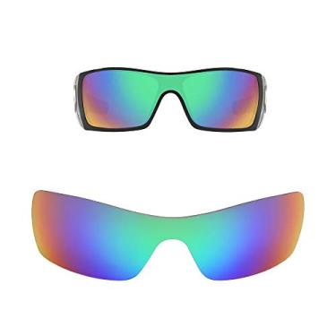 Imagem de HiCycle2 Lentes de reposição polarizadas para óculos de sol Oakley Batwolf - Várias opções, com pano de lente