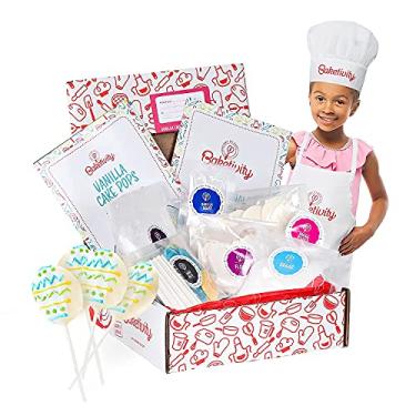 Imagem de BAKETIVITY Kit de atividades DIY para assar crianças – Assar deliciosos bolos de baunilha com ingredientes pré-medidos – Melhor ideia de presente para meninos e meninas de 6 a 12 anos